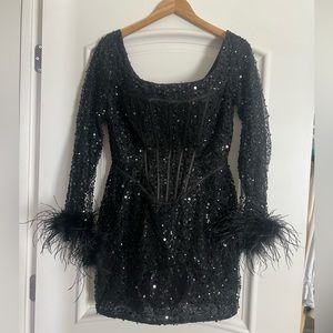 Black Portia and Scarlett Dress. Size 6.